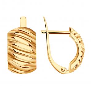 Золотые серьги МАГНАТ МА 011564 фото